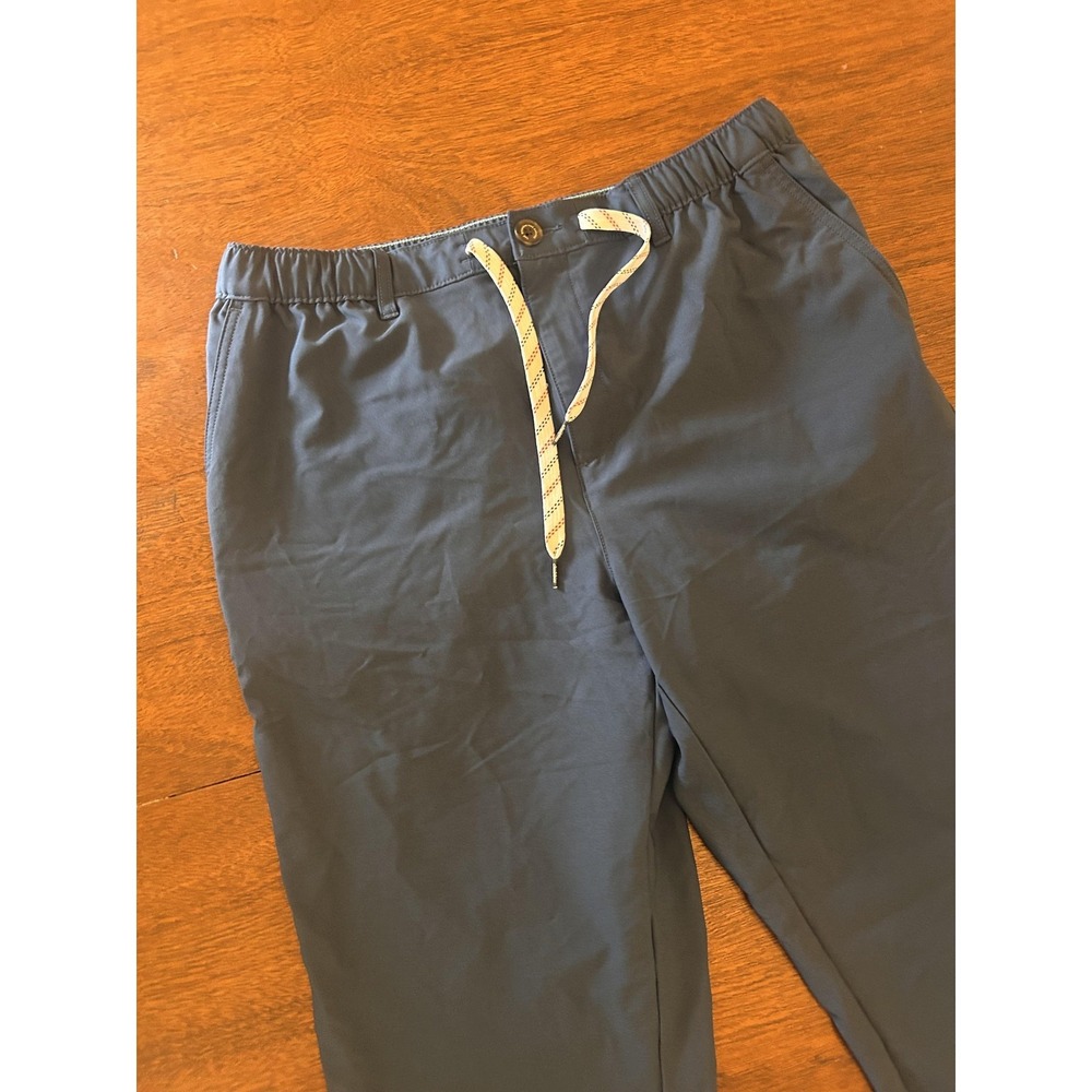 Chubbies Pants Mens XL Blue Jogger Stretch Elastic Waist Casual Performance
